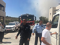 Пожары около Машхада и Бейт-Шемеша, огонь угрожает домам