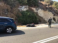 В окрестностях Бейт-Шемеша в результате ДТП погиб мотоциклист