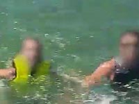 Сотрудники морской полиции спасли двух мужчин, тонувших в водах Кинерета. ВИДЕО