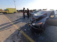 Авария на севере Израиля; десять пострадавших