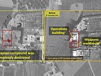 Компания ImageSat опубликовала снимки последствий авиаудара по цели к югу от Дамаска