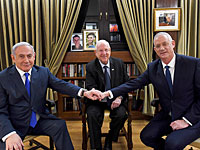 В резиденции президента завершилась встреча Нетаниягу и Ганца