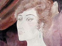 "Lady in a Loge" Отто Дикса из коллекции, обнаруженной в квартире сына Хильдебранда Гурлитта