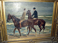 "Rides At The Beach" Макса Либерманна из коллекции, обнаруженной в квартире сына Хильдебранда Гурлитта