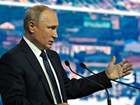 Путин заявил, что ждет руководство Израиля на московском Параде Победы в 2020 году