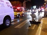 В результате ДТП в Тель-Авиве тяжело пострадал мотоциклист