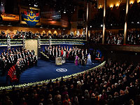 Церемония вручения Нобелевской премии (архив)
