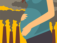 Загрязнение воздуха может увеличить риск выкидыша во время беременности