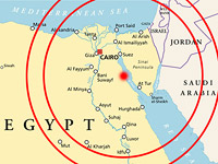 Египетская РЛС типа "Резонанс-НЭ" развернута в районе между городами Рас-Гариб и Заафрана на востоке страны, около побережья Красного моря