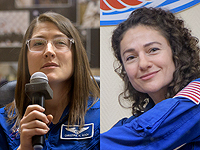 NASA планирует первый "женский" выход в открытый космос, который осуществят Джессика Меир и Кристина Кук