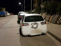 Вандализм в Цфате: причинен ущерб автомобилям арабов