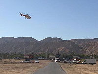 Для оказания им помощи на место вызван вертолет службы скорой помощи "Маген Давид Адом"