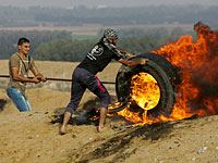 В Газе требуют возобновить ввоз шин из Израиля