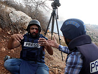 Во время освещения событий к северу от Хеврона был ранен фотожурналист Муаз Аммар