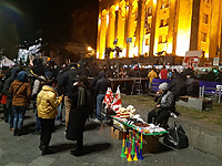 Грузинские правозащитники возмущены установкой металлических ограждений в центре Тбилиси