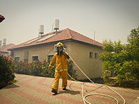 В частном доме в Герцлии возник пожар, никто не пострадал