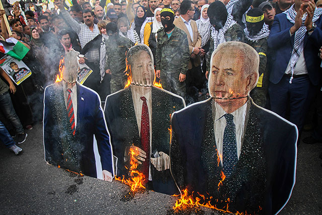 "День гнева" в Палестинской автономии