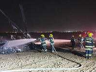 Вертолет ЦАХАЛа совершил аварийную посадку в Негеве и загорелся