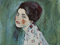 Картина австрийского художника Густава Климта "Портрет женщины"