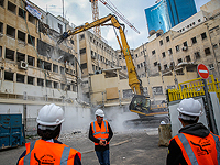 В Тель-Авиве начаты работы по разрушению комплекса "Бейт Маарив"