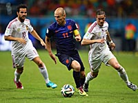 Испания - Голландия 1:5 (чемпионат мира 2014)