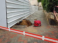 16-летняя школьница провалилась в яму на тротуаре в Бат-Яме