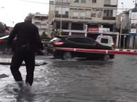 8 января в Нагарии выпало около 85 мм осадков. Большинство улиц города затоплены
