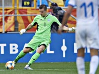 Украинский голкипер "Реала" неудачно дебютировал в "Овьедо"
