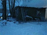 Сгорело общежитие, где проживали узбеки-нелегалы: множество жертв