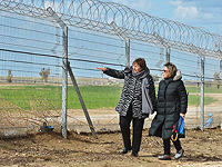 Спецпредставитель ЕС побывала на границе с сектором Газы