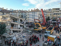 Число жертв землетрясения в Турции достигло 40 человек