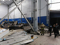 Взрыв на строящемся заводе в Мценске, погибли не менее пяти человек