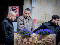 Санад аль-Турман после заседания суда в Иерусалиме. 7 февраля 2020 года