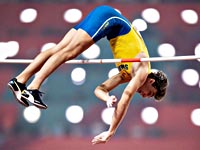 Прыжки с шестом. 20-летний Арман Дюплантис установил мировой рекорд