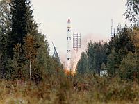 Запуск ракеты "Циклон-3" с космодрома в Плесецке (архив)
