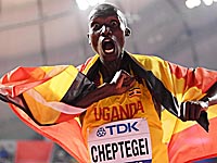 Джошуа Чептегеи установил мировой рекорд в беге на 5000 метров