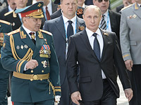 Сергей Шойгу и Владимир Путин
