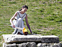 В Греции отменена эстафета олимпийского огня