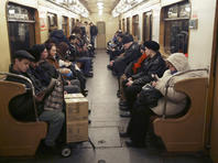 В московском метро (архивное фото)