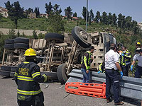ДТП в Иерусалиме: 50-летний водитель в тяжелом состоянии