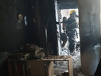 В результате пожара в Сдероте пострадали три человека