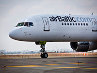 Air Baltic возобновит полеты в Израиль в июле