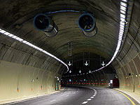 Шоссе 60 в районе туннелей перекрыто из-за обрушения туннельного вентилятора