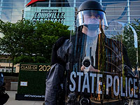 Полиция Луисвилля на улицах города, 29 мая 2020 года