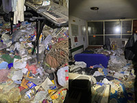 Полиция вытащила 4 тонны мусора из квартиры в северном Тель-Авиве