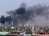 Ракетный обстрел Багдада, пострадал ребенок