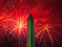 День независимости США, Вашингтон-2020: парад ВВС, салют и сожжение американского флага