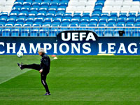 Иван Йованович перед матчем против "Реала" в четвертьфинале Лиги чемпионов