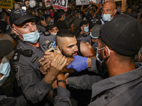 Полиция продолжает разгон демонстрантов в Иерусалиме: 19 задержанных