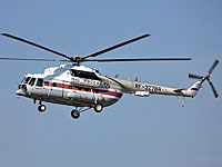 Вертолет Ми-8 спасательного центра МЧС